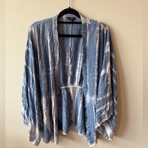 Sim & Sam Tie Dye Kimono 100% Rayon L/XL
